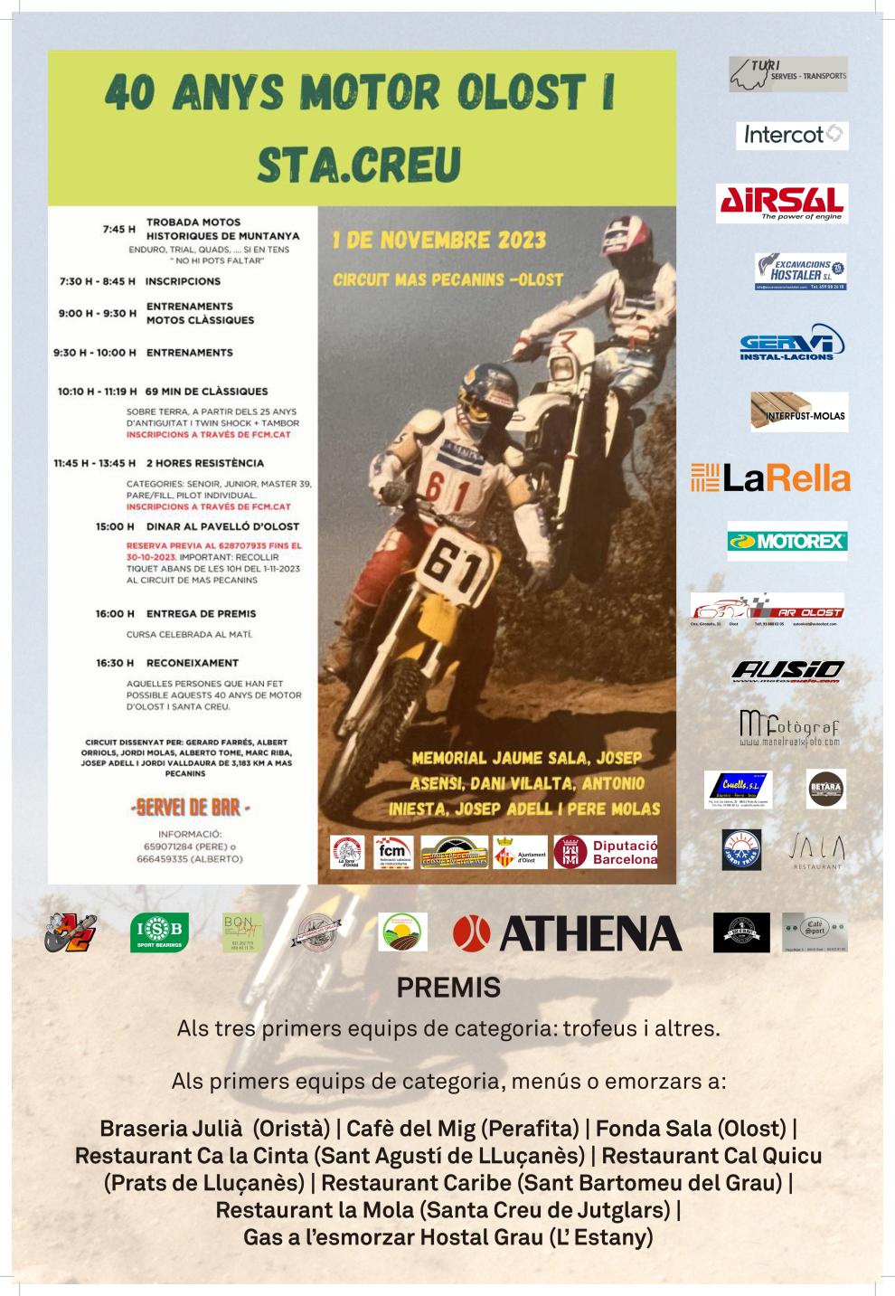 40 anys Motor Olost i Santa Creu
